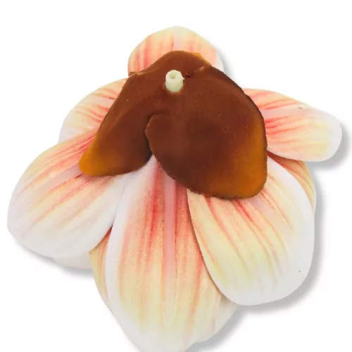  Magnólia fej polifoam narancs