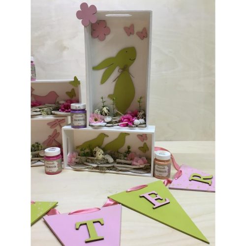 Natúr fa - Nyuszkó 19,5*13cm