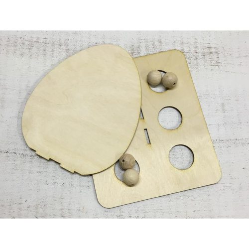 Natúr fa - Tojás formájú húsvéti tojástartó