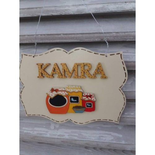 Natúr fa - Kamra tábla 19x13,5cm