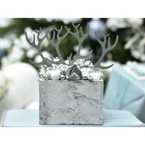 Natúr fa - Beszúrós agancs 18cm