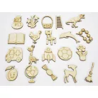 Natúr fa - Ovis jel 5cm 1db