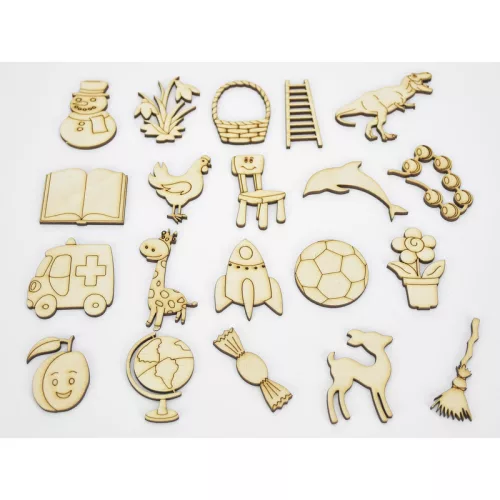 Natúr fa - Ovis jel 5cm 1db