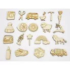 Natúr fa - Ovis jel 5cm 1db