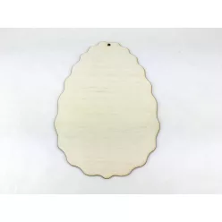 Natúr fa - Hullámos tojás 20cm