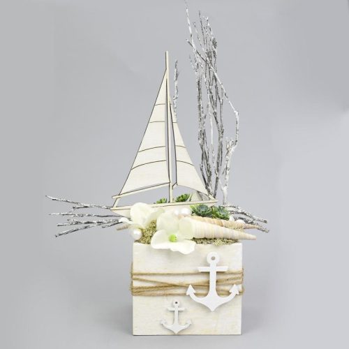 Balatoni vitorlás színes 24,5cm