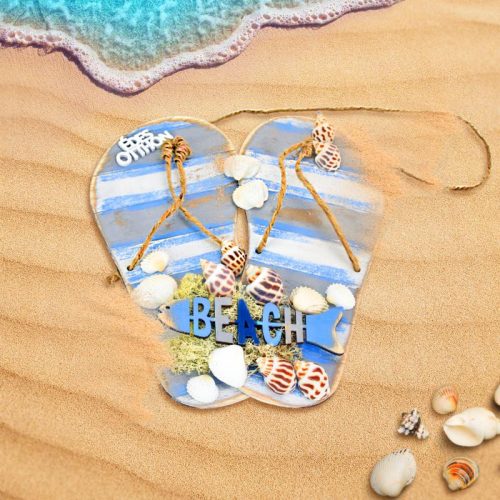 Natúr fa - Strandpapucs 11x24cm 2db/cs