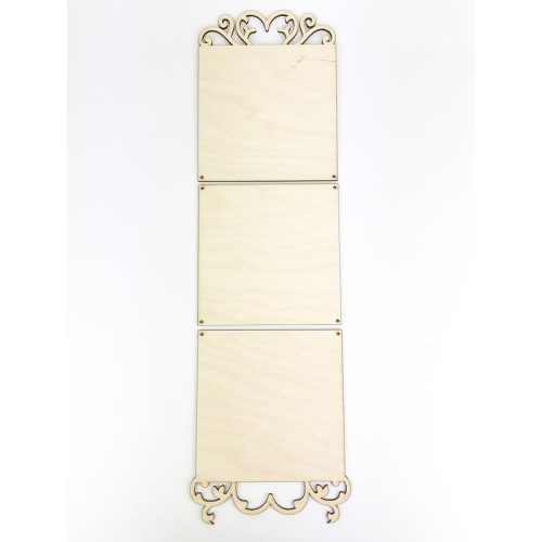 Natúr fa - Díszes szalvéta méretű tábla szett