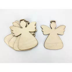 Natúr fa - Angyal 8,5x10cm 5db/csomag