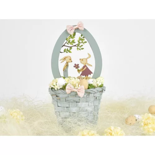 Natúr fa - Nyuszis tojásdísz