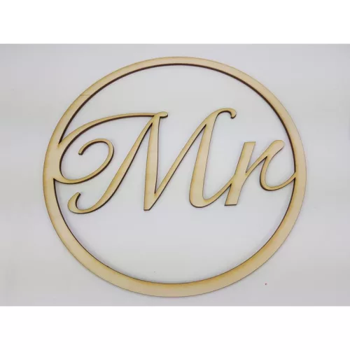 Mr&Mrs karika szett natúr 2db