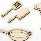 Natúr fa - Chef szett 5db/csomag