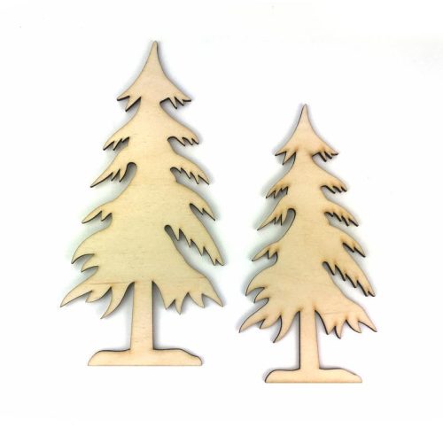 Natúr fa - Cédrus fenyő 2db/cs natúr