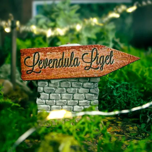 Nyomtatott dekorkarton- Útjelző táblák 5db/cs