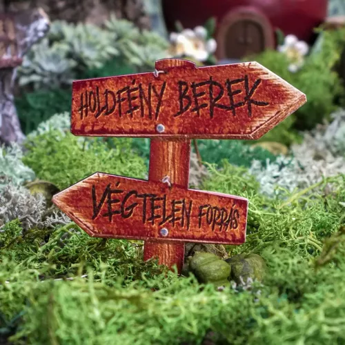 Nyomtatott dekorkarton- Útjelző táblák 5db/cs