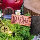 Nyomtatott dekorkarton- Útjelző táblák 5db/cs