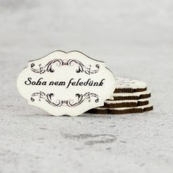 Nyomtatott dekorkarton - Soha nem feledünk 5db/cs