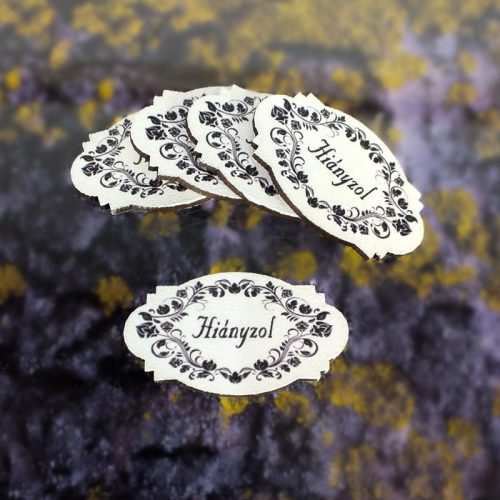 Nyomtatott dekorkarton - hiányzol 5db/cs