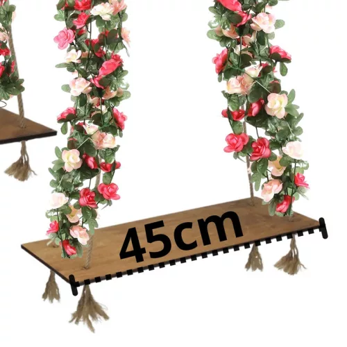 Dekor hinta - barna 2db/szett kötéllel