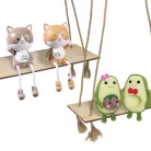 Dekor hinta - natúr 2db/szett kötéllel