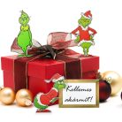 Nyomtatott dekorkarton - Gúnyos Grincs Trió 3db/csomag