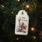 Nyomtatott dekorkarton - Vintage karácsonyi tábla 2db/csomag