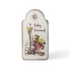 Nyomtatott dekorkarton - Vintage karácsonyi tábla 2db/csomag