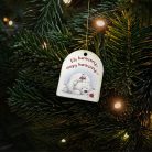 Nyomtatott dekorkarton - Vintage karácsonyi tábla 3db/csomag