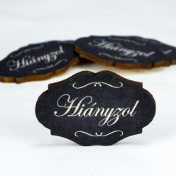 Nyomtatott dekorkarton - Hiányzol 5db/csomag