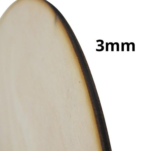 Natúr fa - Kerek tábla 15cm