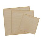 Natúr fa - Négyzet tábla 15x15cm