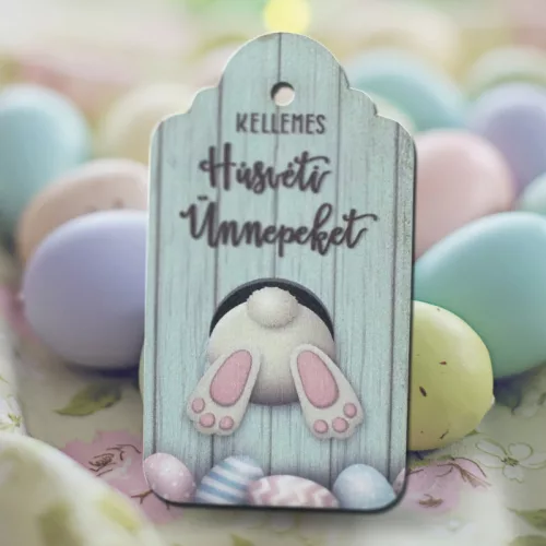 Nyomtatott dekorkarton -Kellemes Húsvéti Ünnepeket 2db/csomag