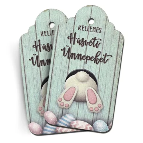 Nyomtatott dekorkarton -Kellemes Húsvéti Ünnepeket 2db/csomag