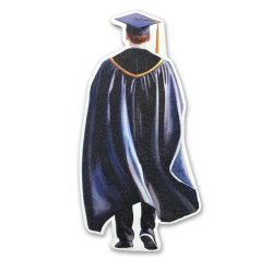 Nyomtatott dekorkarton- Diplomaosztó ballagás fiú 12,5cm