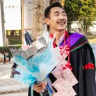 Nyomtatott dekorkarton- Diplomaosztó ballagás fiú 12,5cm