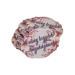 Nyomtatott dekorkarton - A világ legjobb anyukájának 5db