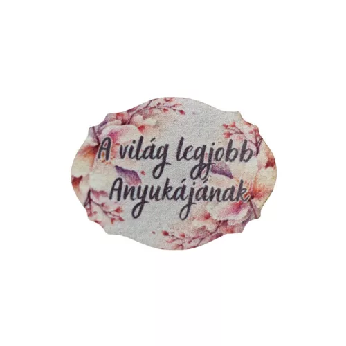 Nyomtatott dekorkarton - A világ legjobb anyukájának 5db