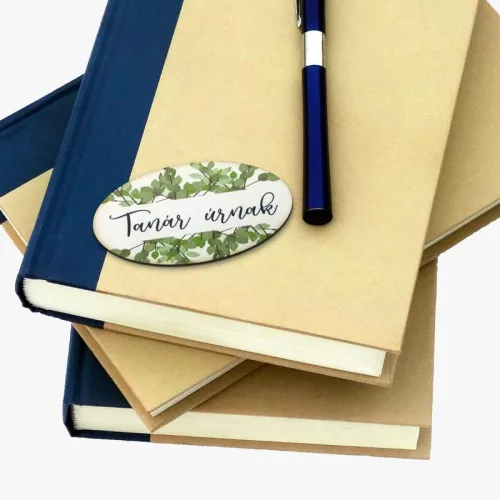 Nyomtatott dekorkarton - Tanár úrnak ovál tábla 3db