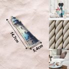 Nyomtatott dekorkarton - Világítótorony 14,6cm