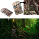 Nyomtatott dekorkarton - Törpajtó erdei