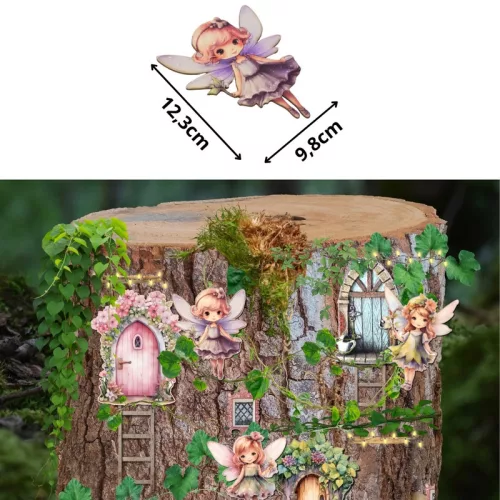 Nyomtatott dekorkarton - Tündér szilva