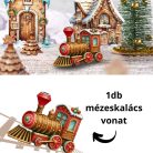 Nyomtatott dekorkarton - Mézeskalács vonat