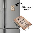 Nyomtatott dekorkarton - Hello, érezd magad otthon.. hűtőmágnes