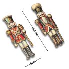 Nyomtatott dekorkarton - Diótörő hosszúszakáll 14,5cm