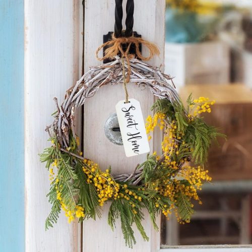 Nyomtatott dekorkarton - Sweet Home biléta 5db/csomag