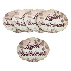 Nyomtatott dekorkarton - Legjobb barátnőmnek táblák 5db