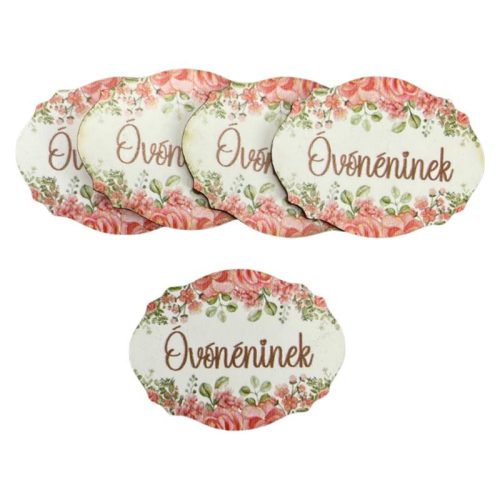 Nyomtatott dekorkarton - Óvónéninek táblák 5db