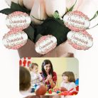 Nyomtatott dekorkarton - Óvónéninek táblák 5db