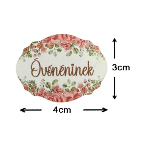 Nyomtatott dekorkarton - Óvónéninek táblák 5db