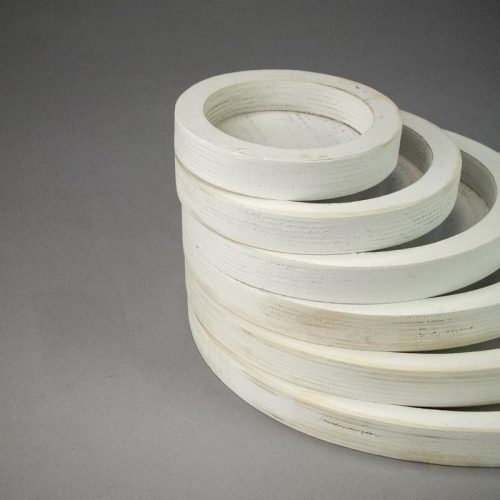 Tálca szett fehér 6db/szett